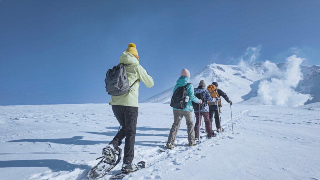 Snowshoeing in Daisetsuzan National Park